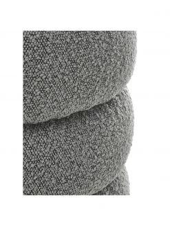 Westwing Collection Boucl&eacute;-Hocker Alto in Grau, Ø 42 x H 47 cm -Westwingnow Geschaft Boucle Hocker Alto in Grau 5