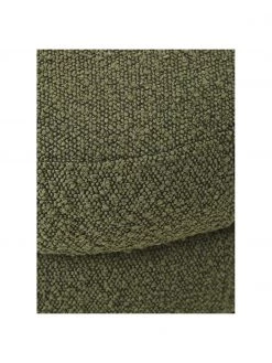 Westwing Collection Bouclé-Hocker Alto in Grün, Ø 42 x H 47 cm -Westwingnow Geschaft Boucle Hocker Alto in Grun 4