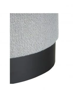 Westwing Collection Bouclé-Hocker Orchid in Hellgrau, Ø 38 x H 38 cm 11 Westwing Collection Bouclé-Hocker Orchid in Hellgrau, Ø 38 x H 38 cm -Westwingnow Geschaft Boucle Hocker Orchid in Hellgrau 5