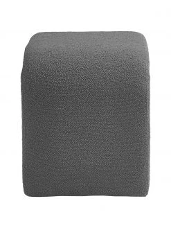 Westwing Collection Bouclé-Hocker Penelope in Grau, B 61 x H 46 cm 11 Westwing Collection Bouclé-Hocker Penelope in Grau, B 61 x H 46 cm -Westwingnow Geschaft Boucle Hocker Penelope in Grau 5