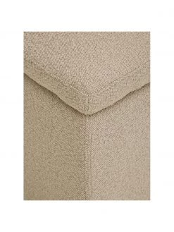 Westwing Collection Bouclé-Hocker Winou mit Stauraum in Taupe, B 50 x H 48 cm -Westwingnow Geschaft Boucle Hocker Winou mit Stauraum in Taupe 5