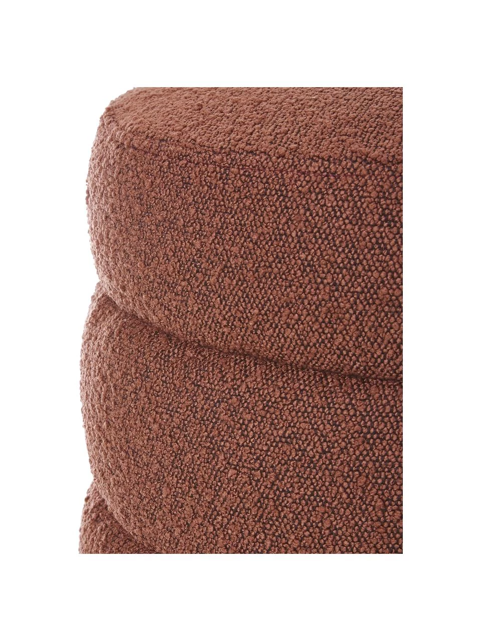 Westwing Collection Bouclé-Polsterbank Alto in Rostrot, B 110 x H 47 cm 6 Westwing Collection Bouclé-Polsterbank Alto in Rostrot, B 110 x H 47 cm – Bild 6