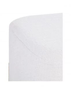 Westwing Collection Bouclé-Polsterbank Harper in Weiß, B 90 x H 44 cm -Westwingnow Geschaft Boucle Polsterbank Harper in Weiss 5