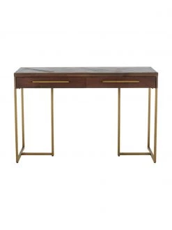 Dutchbone Fischgr&auml;t-Konsole Class mit Akazienholzfurnier, B 120 x T 45 cm -Westwingnow Geschaft Fischgrat Konsole Class mit Akazienholzfurnier 3