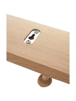 Jotex Garderobenleiste Oslo aus Eichenholz, B 60 x H 10 cm -Westwingnow Geschaft Garderobenleiste Oslo aus Eichenholz 5