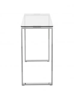 Glas-Konsole Katrine mit silberfarbenen Gestell, B 110 x H 76 cm 10 Glas-Konsole Katrine mit silberfarbenen Gestell, B 110 x H 76 cm -Westwingnow Geschaft Glas Konsole Katrine mit silberfarbenen Gestell 4