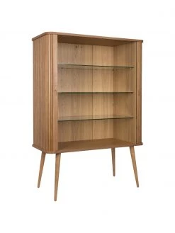 Zuiver Highboard Barbier mit Schiebetür und geriffelter Front, B 100 x H 140 cm -Westwingnow Geschaft Highboard Barbier mit Schiebetur und geriffelter Front 5