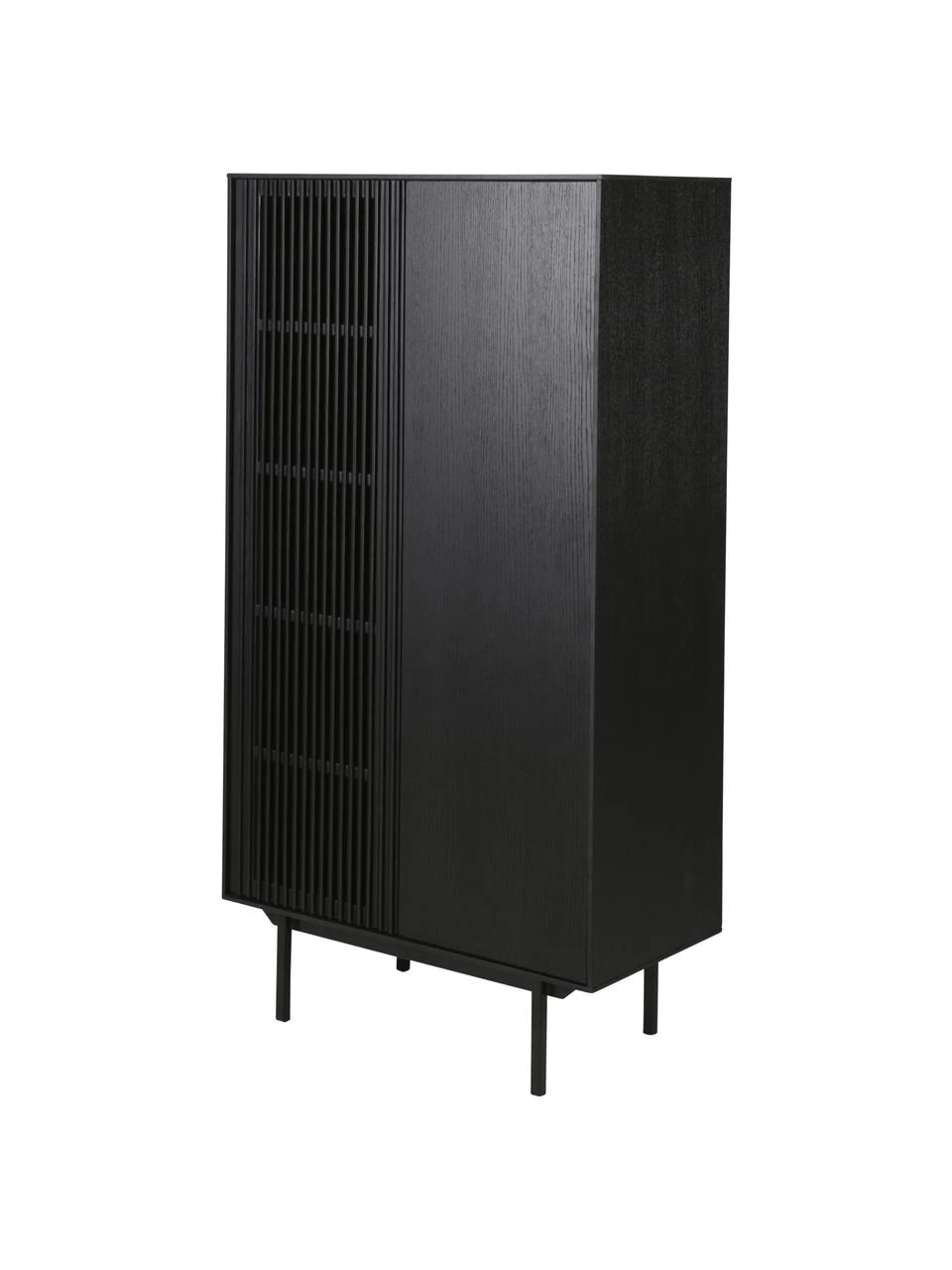 Highboard Mojo mit geriffelter Front, B 80 x H 150 cm 5 Highboard Mojo mit geriffelter Front, B 80 x H 150 cm – Bild 5