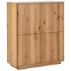 Westwing Collection Highboard Noel aus Eschenholzfurnier, B 100 x H 120 cm