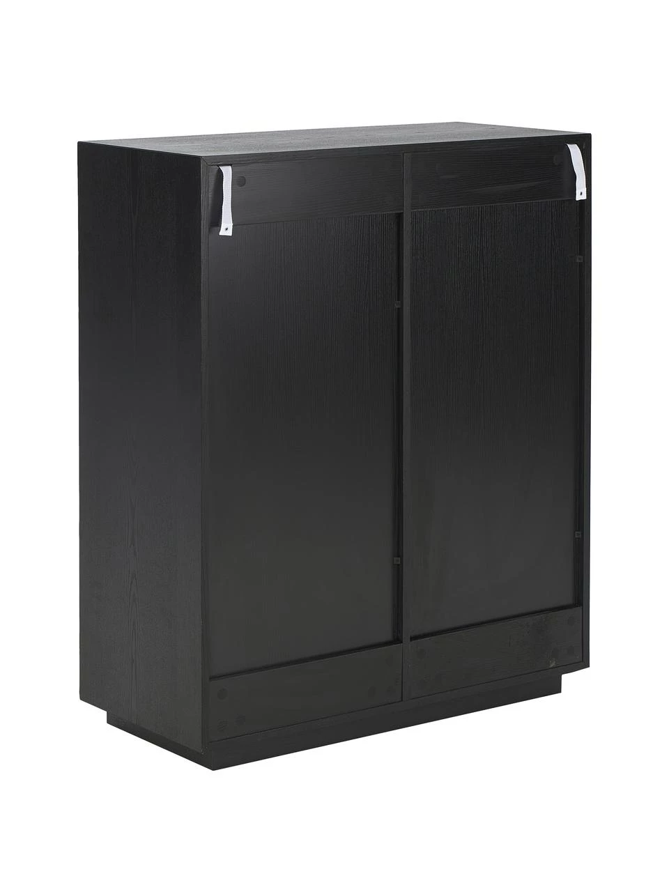 Westwing Collection Highboard Noel aus Eschenholzfurnier in Schwarz, B 100 x H 120 cm 5 Westwing Collection Highboard Noel aus Eschenholzfurnier in Schwarz, B 100 x H 120 cm – Bild 5