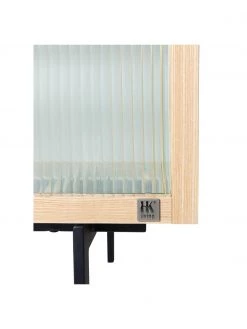 HKliving Highboard Oli mit Glas-Schiebet&uuml;ren, B 80 x H 89 cm -Westwingnow Geschaft Highboard Oli mit Glas Schiebeturen 5