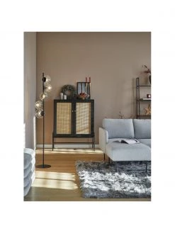 Westwing Collection Highboard Vienna mit Wiener Geflecht in Schwarz, B 100 x H 120 cm -Westwingnow Geschaft Highboard Vienna mit Wiener Geflecht in Schwarz 2