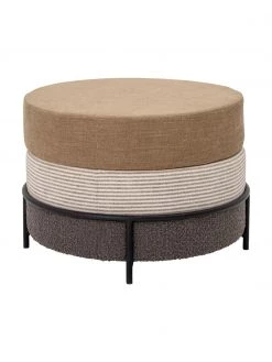 Bloomingville Hocker Como in Braun, Ø 60 x H 40 cm -Westwingnow Geschaft Hocker Como in Braun 3