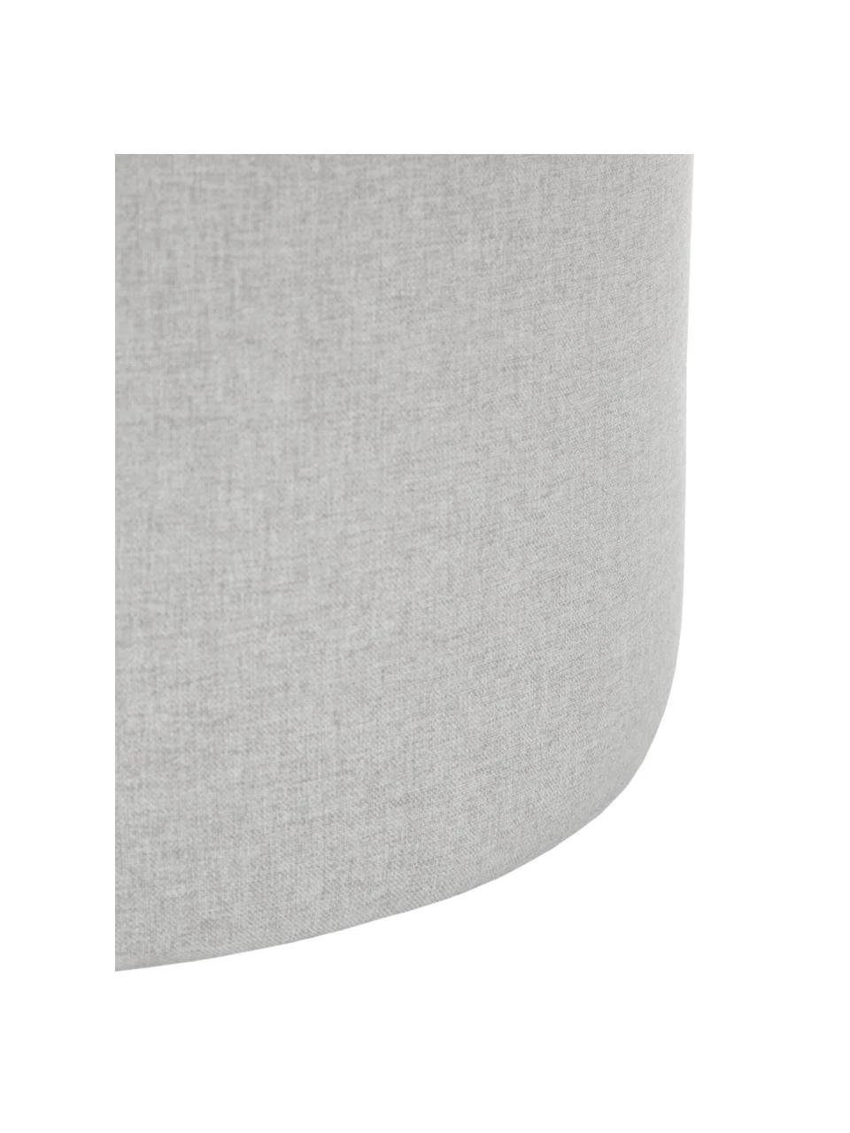 Westwing Collection Hocker Daisy in Hellgrau, Ø 38 x H 45 cm 6 Westwing Collection Hocker Daisy in Hellgrau, Ø 38 x H 45 cm – Bild 6