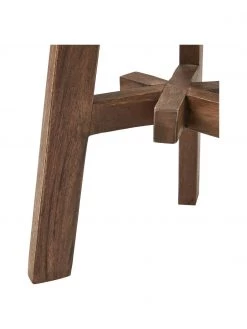 Westwing Collection Hocker Dingklik aus Teakholz, Ø 35 x H 50 cm -Westwingnow Geschaft Hocker Dingklik aus Teakholz 5