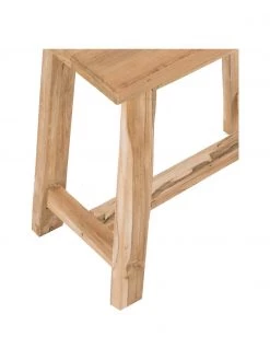 Hocker Lawas aus Teakholz, B 50 x H 46 cm -Westwingnow Geschaft Hocker Lawas aus Teakholz 5