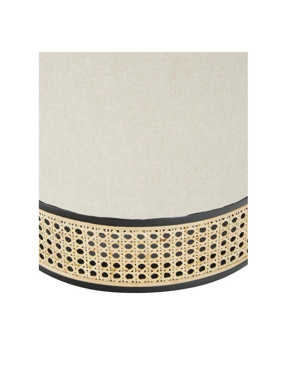 Westwing Collection Hocker Mara in Beige mit Wiener Geflecht, Ø 37 x H 39 cm 6 Westwing Collection Hocker Mara in Beige mit Wiener Geflecht, Ø 37 x H 39 cm – Bild 6