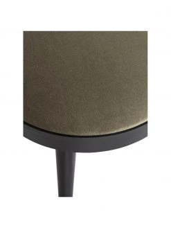 Hocker/Beistelltisch Laurie mit abnehmbaren Samt-Sitzkissen, Ø 38 x H 38 cm -Westwingnow Geschaft HockerBeistelltisch Laurie mit abnehmbaren Samt Sitzkissen 8
