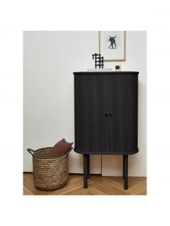 Westwing Collection Holz-Highboard Calary mit geriffelter Front, B 75 x H 130 cm -Westwingnow Geschaft Holz Highboard Calary mit geriffelter Front 8