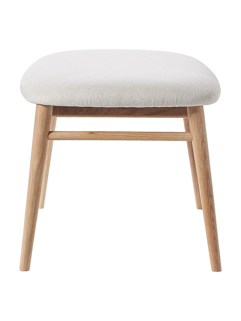 Westwing Collection Holz-Hocker Aurea mit Polsterung, B 58 x H 40 cm 6 Westwing Collection Holz-Hocker Aurea mit Polsterung, B 58 x H 40 cm – Bild 6