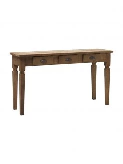Westwing Collection Holz-Konsole Elea mit Schubladen, B 140 x H 81 cm