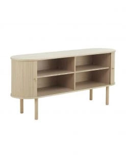 Westwing Collection Holz-Sideboard Calary mit geriffelter Front, B 160 x H 75 cm -Westwingnow Geschaft Holz Sideboard Calary mit geriffelter Front 4