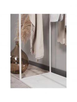 Westwing Collection Kleiderstange Pacey in Weiß mit Marmor-Optik, B 120 x H 152 cm 8 Westwing Collection Kleiderstange Pacey in Weiß mit Marmor-Optik, B 120 x H 152 cm -Westwingnow Geschaft Kleiderstange Pacey in Weiss mit Marmor Optik 2