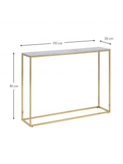 Konsole Aruba in Marmor-Optik, B 110 x H 81 cm 8 Konsole Aruba in Marmor-Optik, B 110 x H 81 cm -Westwingnow Geschaft Konsole Aruba in Marmor Optik 2