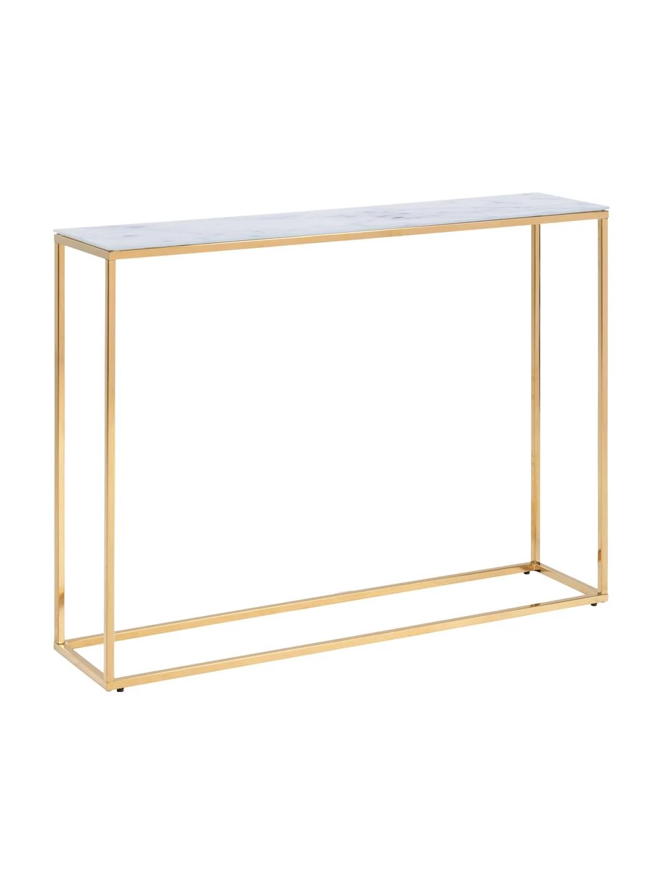 Konsole Aruba in Marmor-Optik, B 110 x H 81 cm 1 Konsole Aruba in Marmor-Optik, B 110 x H 81 cm