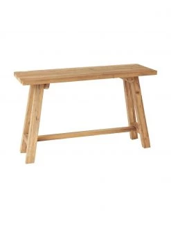 Konsole Lawas aus Teakholz, B 120 x T 40 cm