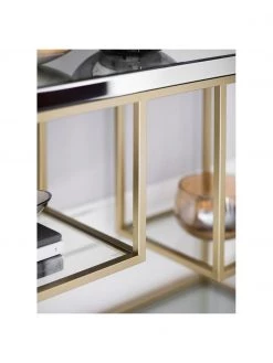 Konsole Pippard mit Glasplatten, B 120 x T 36 cm -Westwingnow Geschaft Konsole Pippard mit Glasplatten 4