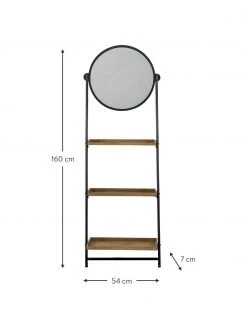 Leiterregal Picoli mit Spiegel, B 54 x H 160 cm 6 Leiterregal Picoli mit Spiegel, B 54 x H 160 cm -Westwingnow Geschaft Leiterregal Picoli mit Spiegel 2