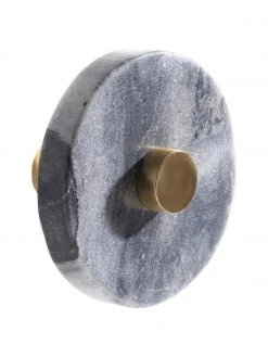 Marmor-Wandhaken Jona, Ă 5 x T 8 cm