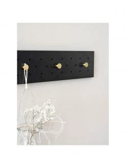 Rowico Metall-Garderobenleiste Malone in Schwarz, B 80 x H 12 cm 7 Rowico Metall-Garderobenleiste Malone in Schwarz, B 80 x H 12 cm -Westwingnow Geschaft Metall Garderobenleiste Malone in Schwarz 2