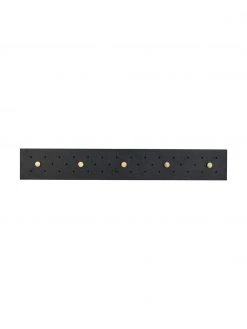 Rowico Metall-Garderobenleiste Malone in Schwarz, B 80 x H 12 cm 9 Rowico Metall-Garderobenleiste Malone in Schwarz, B 80 x H 12 cm -Westwingnow Geschaft Metall Garderobenleiste Malone in Schwarz 4