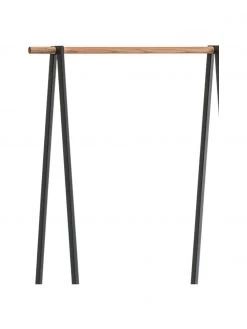 Yamazaki Metall-Kleiderst&auml;nder Tower in Schwarz, B 52 x H 140 cm -Westwingnow Geschaft Metall Kleiderstander Tower in Schwarz 4