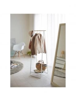 Yamazaki Metall-Kleiderst&auml;nder Tower in Wei&szlig;, B 52 x H 140 cm -Westwingnow Geschaft Metall Kleiderstander Tower in Weiss 2