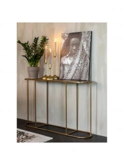 Dutchbone Metall-Konsole Zodiac in Goldfarben, B 121 x T 31 cm -Westwingnow Geschaft Metall Konsole Zodiac in Goldfarben 3