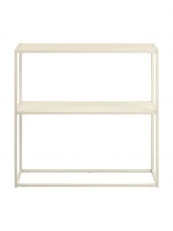 Westwing Collection Metall-Regal Neptun mit Ablage in Beige, B 80 x H 80 cm -Westwingnow Geschaft Metall Regal Neptun mit Ablage in Beige 5