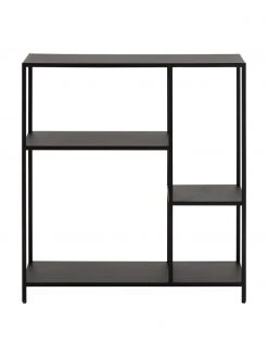 Westwing Collection Metall-Regal Neptun mit Ablage in Schwarz, B 80 x H 86 cm -Westwingnow Geschaft Metall Regal Neptun mit Ablage in Schwarz 10