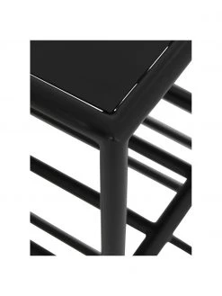 Metall-Schuhregal Bench in Schwarz, B 65 x H 50 cm -Westwingnow Geschaft Metall Schuhregal Bench in Schwarz 4