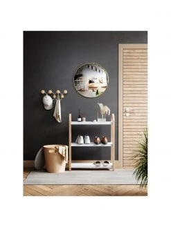 Umbra Metall-Standregal Bellwood mit Holz-Gestell, B 72 x H 90 cm -Westwingnow Geschaft Metall Standregal Bellwood mit Holz Gestell 2