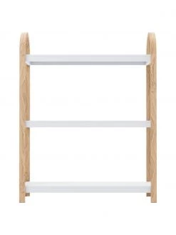 Umbra Metall-Standregal Bellwood mit Holz-Gestell, B 72 x H 90 cm -Westwingnow Geschaft Metall Standregal Bellwood mit Holz Gestell 5