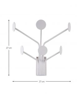 Westwingnow Geschaft -Westwingnow Geschaft Metall Wandgarderobe Dots in Weiss 1