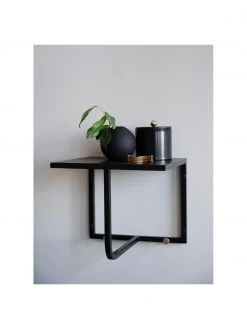 Rowico Metall-Wandgarderobe Malone in Schwarz, B 32 x H 27 cm -Westwingnow Geschaft Metall Wandgarderobe Malone in Schwarz 4