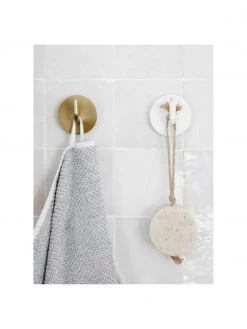 House Doctor Metall-Wandhaken Lema in Gold, 2 St&uuml;ck, Ø 6 x T 5 cm -Westwingnow Geschaft Metall Wandhaken Lema in Gold 2 Stuck 3