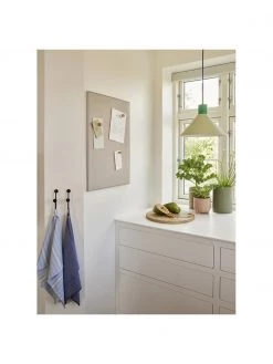 Hübsch Metall-Wandhaken Swing in Schwarz, B 3 x H 13 cm -Westwingnow Geschaft Metall Wandhaken Swing in Schwarz 3