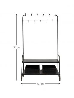 Dutchbone Moderne Garderobe Lucius, B 104 x H 182 cm 8 Dutchbone Moderne Garderobe Lucius, B 104 x H 182 cm -Westwingnow Geschaft Moderne Garderobe Lucius 2