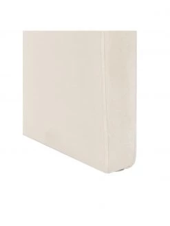 Westwing Collection Moderne Samt-Polsterbank Penelope in Cremewei&szlig;, B 110 x H 46 cm -Westwingnow Geschaft Moderne Samt Polsterbank Penelope in Cremeweiss 5