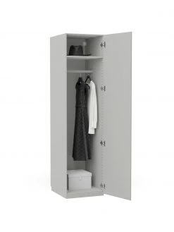 Westwing Collection Modularer Dreht&uuml;renschrank Charlotte in Grau, 50 cm Breite, mehrere Varianten, Basic Interior, Höhe 200 cm -Westwingnow Geschaft Modularer Drehturenschrank Charlotte in Grau 50 cm Breite mehrere Varianten 3